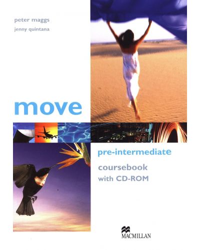 Move Pre-Intermediate: Coursebook with CD-ROM / Английски език (Учебник + CD-ROM) - 1