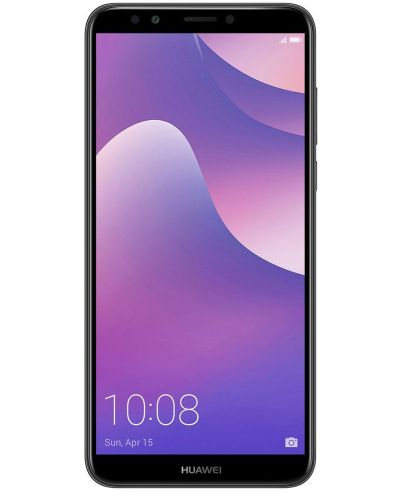 Мобилен телефон Huawei Y7 2018 Prime, Dual SIM - 5.99", Черен - 1