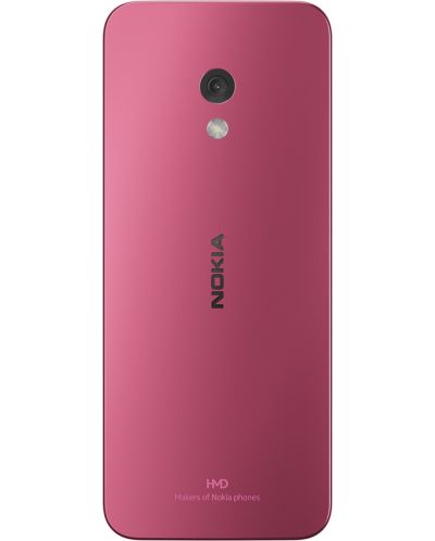 Мобилен телефон Nokia - 225 4G TA-1610, 2.4'', 64MB/128MB, розов - 3