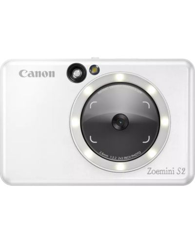 Моментален фотоапарат Canon - Zoemini S2, 8MPx, Pearl White - 2