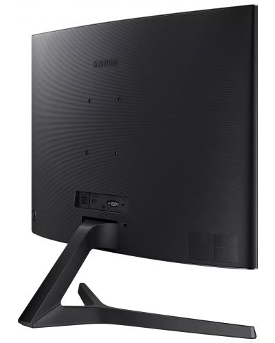 Монитор Samsung - Essential S3 S36C 24C366, 24'', FHD, VA, Curved, черен - 10