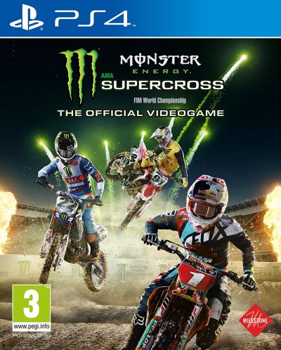 Monster Energy Supercross - The Official Videogame (PS4) - 1