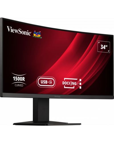 Монитор ViewSonic - VG3419C, 34'', UWQHD, VA, USB Hub, FreeSync, Curved - 3