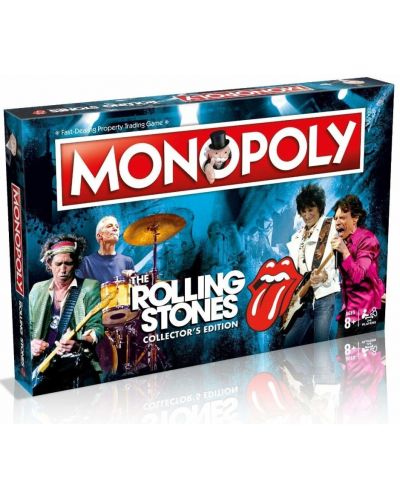 Настолна игра Monopoly - Rolling Stones - 1