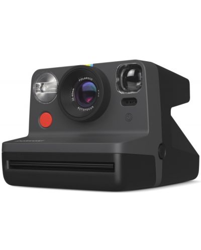 Моментален фотоапарат Polaroid - Now Gen 2, черен - 5