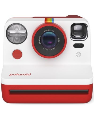 Моментален фотоапарат Polaroid - Now Gen 2, червен - 3