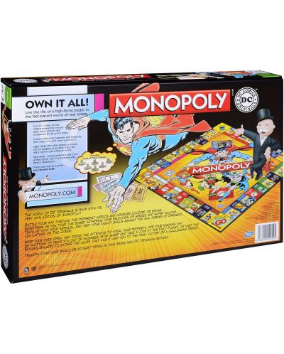 Настолна игра Monopoly - DC Comics Originals - 1