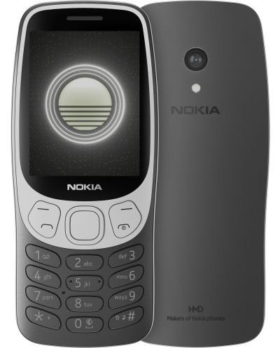 Мобилен телефон Nokia - 3210 4G TA-1618, 64MB/128MB, Grunge Black - 1