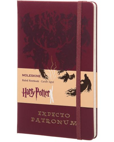 Тефтер Moleskine Harry Potter Expecto Patronum – Линирани листа - 1