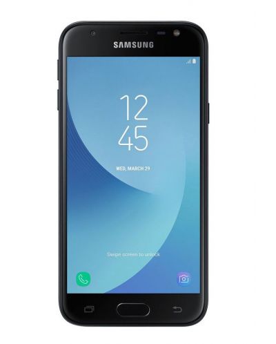 Мобилен телефон Samsung GALAXY J3 2017 16GB Single Sim Black - 1