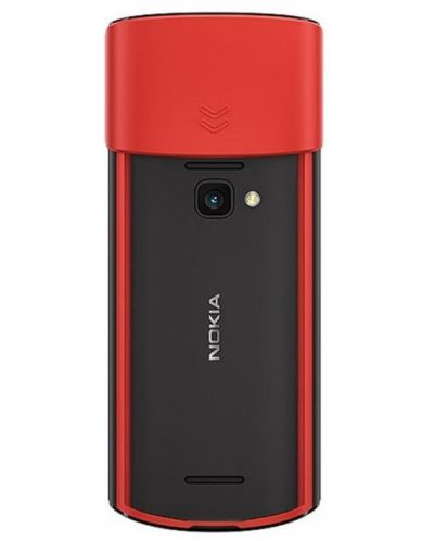 Мобилен телефон Nokia - 5710 Xpress Audio 4G, 2.4'', черен/червен - 4