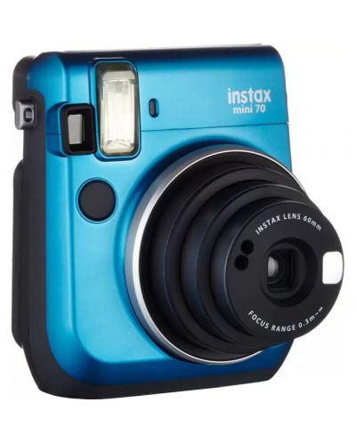 Моментален фотоапарат Fujifilm - instax mini 70, син - 1