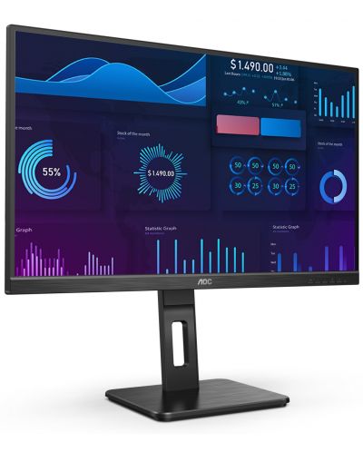 Монитор AOC - Q27P2Q, 27'', QHD, IPS, Anti-Glare, USB-Hub - 2