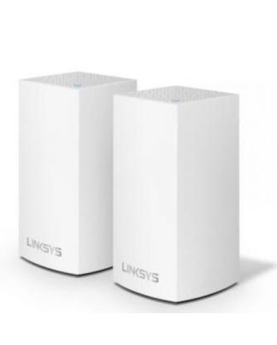 Wi-fi система Linksys - Velop VLP0102, 2.4Gbps, 2 модула, бяла - 1
