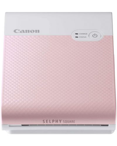 Мобилен принтер Canon - Selphy Square QX10, без консуматив, розов - 3