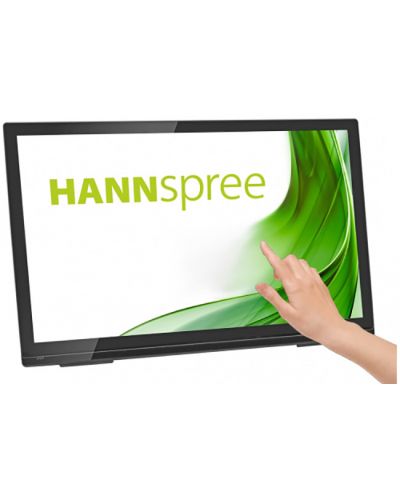 Монитор Hannspree - HT273HPB, 27'', FHD, HS-IPS, Touch, черен - 2