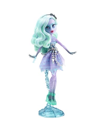 Кукла Mattel Monster High Haunted: Туайла с лилава рокля - 2