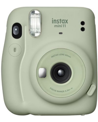 Моментален фотоапарат Fujifilm - instax mini 11, Pastel Green - 1