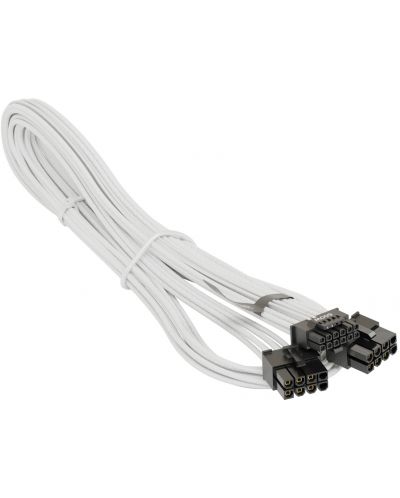 Mодулен кабел Seasonic - PCIe 5.0/12VHPWR, 75 cm, бял - 3