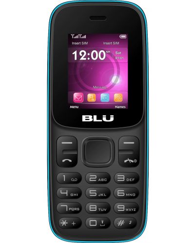 Мобилен телефон BLU - Z5, 1.8'', 32MB, черен - 1