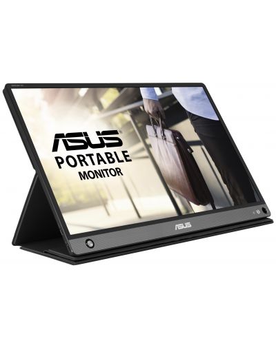 Монитор Asus - ZenScreen Go MB16AHP, 15.6", FHD, IPS, сив - 1