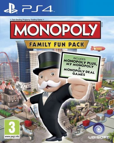 Monopoly Family Fun Pack (PS4) - 1