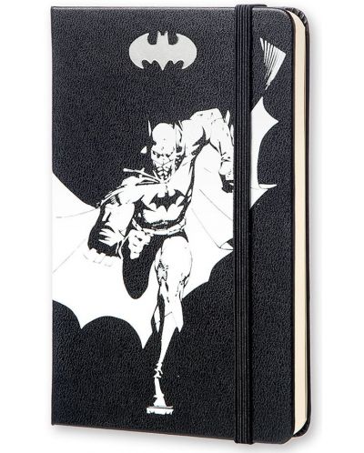 Джобен тефтер Moleskine Batman – Limited Edition, бели листа - 1