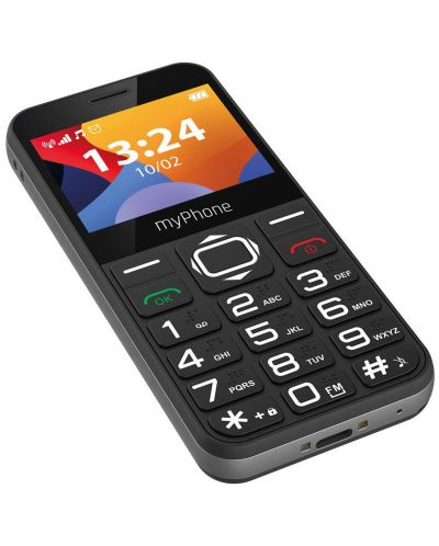 Мобилен телефон myPhone - Halo 3, 2.3'', 32GB, LTE, Black - 3