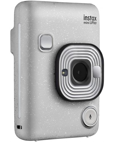 Моментален фотоапарат Fujifilm - instax mini LiPlay, бял - 6