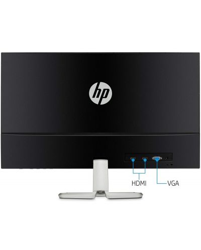 Монитор HP - 27f, 27", FHD, IPS, Anti-Glare, сив/черен - 3