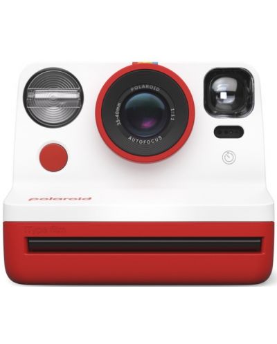 Моментален фотоапарат Polaroid - Now Gen 2, червен - 1
