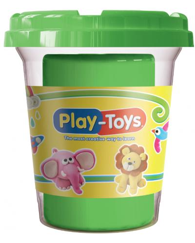 Моделин Play-Toys - 100 g, асортимент - 6