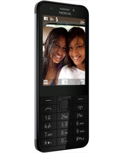 Мобилен телефон Nokia - 230 DS RM-1172, 2.8", 16MB, тъмносив - 2
