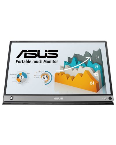 Монитор ASUS - ZenScreen Touch MB16AMT, 15.6'', FHD, IPS, батерия - 1