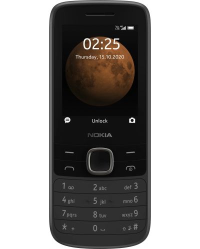 Мобилен телефон Nokia - 225 DS TA-1316, 2.4", 128MB, черен - 1