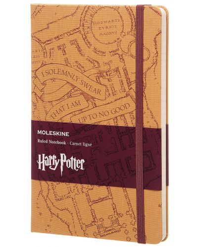 Тефтер Moleskine Harry Potter Marauder’s Map – Линирани листа - 1