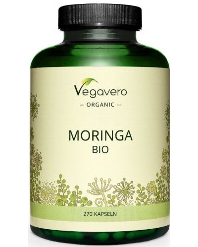 Moringa Bio, 270 капсули, Vegavero - 1