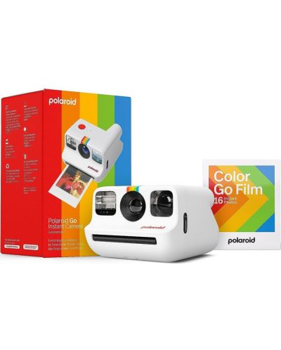 Моментален фотоапарат и филм Polaroid - Go Gen 2 Everything Box, White - 1