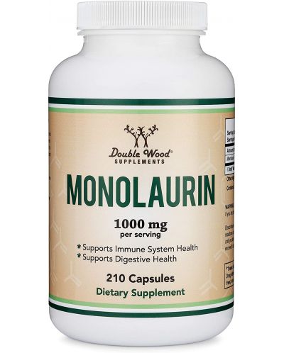 Monolaurin, 210 капсули, Double Wood - 1