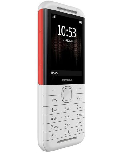 Мобилен телефон Nokia - 5310 DS TA-1212, 2.4'', 8MB/16MB, бял - 2