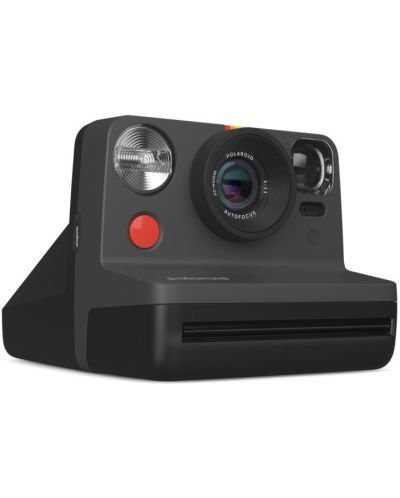 Моментален фотоапарат Polaroid - Now Gen 2, черен - 4