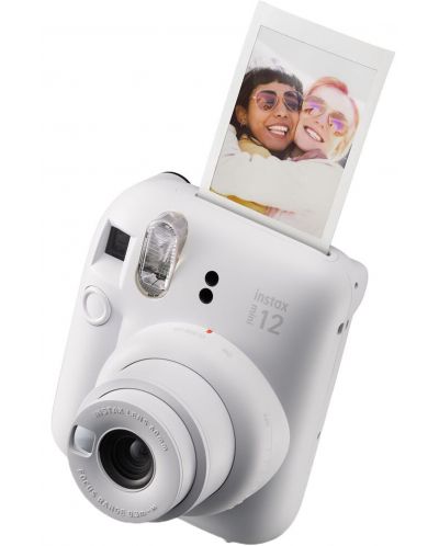 Моментален фотоапарат Fujifilm - instax mini 12, Clay White - 4