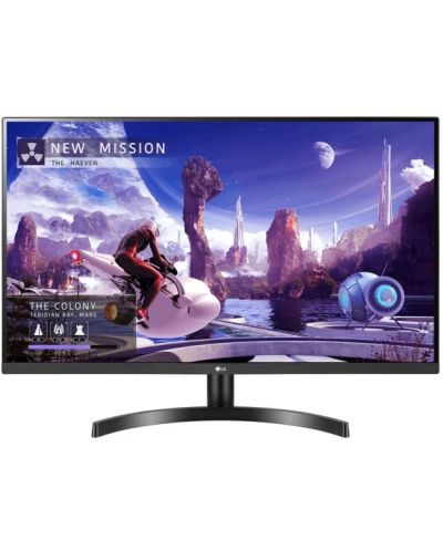 Монитор LG - 32QN600P-B, 32'', QHD, 75Hz, IPS, Anti-Glare, FreeSync - 1