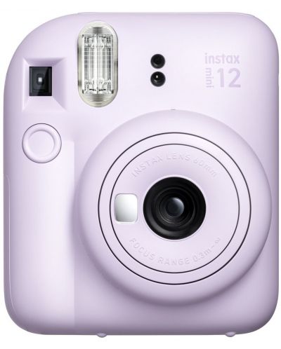 Моментален фотоапарат Fujifilm - instax mini 12, Lilac Purple - 1