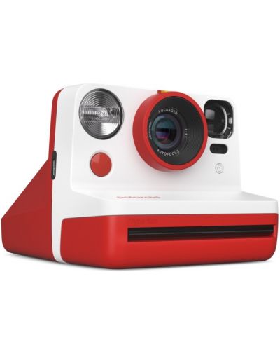 Моментален фотоапарат Polaroid - Now Gen 2, червен - 4