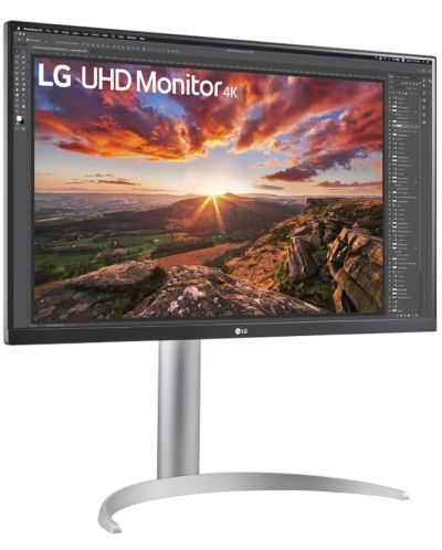 Монитор LG - 27UP850N-W, 27'', IPS, 4K, 60Hz, Anti-Glare, черен - 3