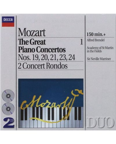 Mozart: The Great Piano Concertos, Vol.1 (2 CD) - 1