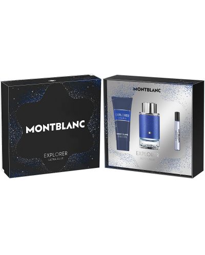 Mont Blanc Explorer Ultra Blue Комплект - Парфюмна вода, 100 и 7.5 ml + Душ гел, 100 ml - 3