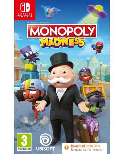 Monopoly Madness - Код в кутия (Nintendo Switch) - 1