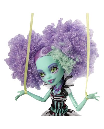 Кукла Mattel Monster High Freak Du Chic: Хъни Суомп с лилава коса - 2